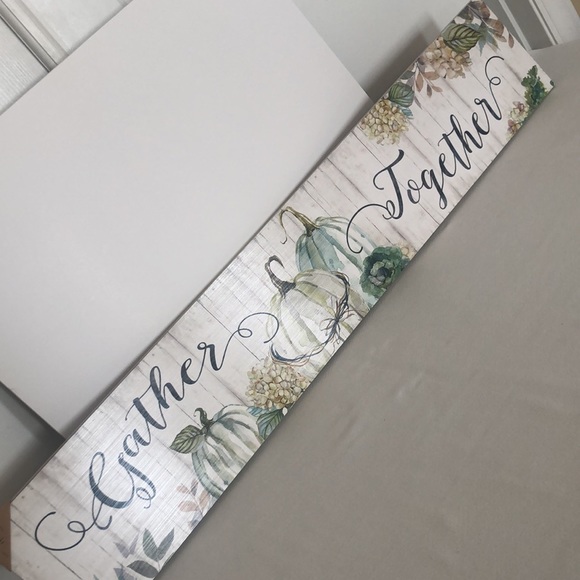 Fall "Gather Together" Sign - Picture 9 of 9